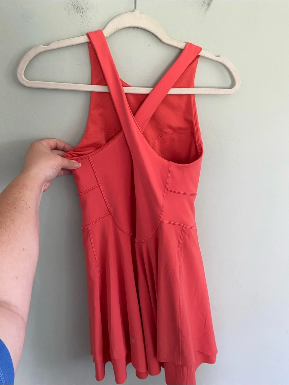 Lululemon Court Crush Tennis Dress in Pale Raspberry Size 6 Women’s